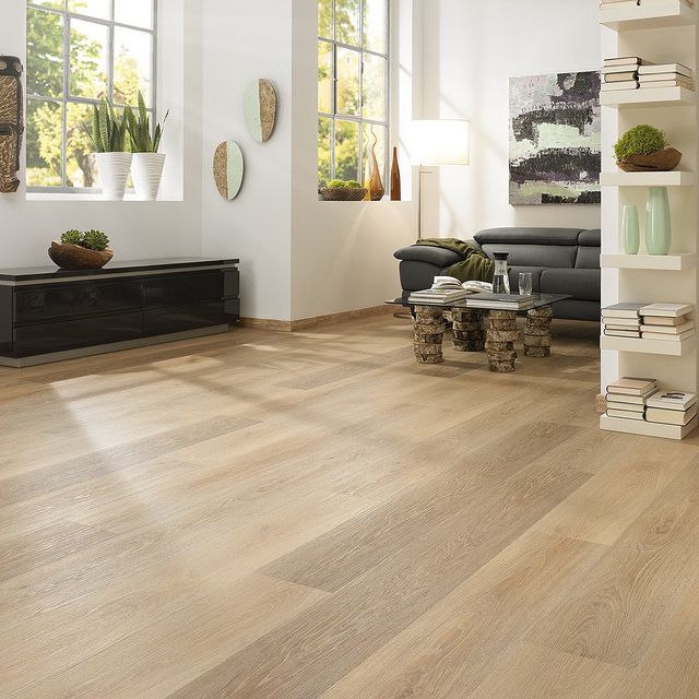 Corkart Lungo Collection features floors with unique wood look designs in 1800 planks